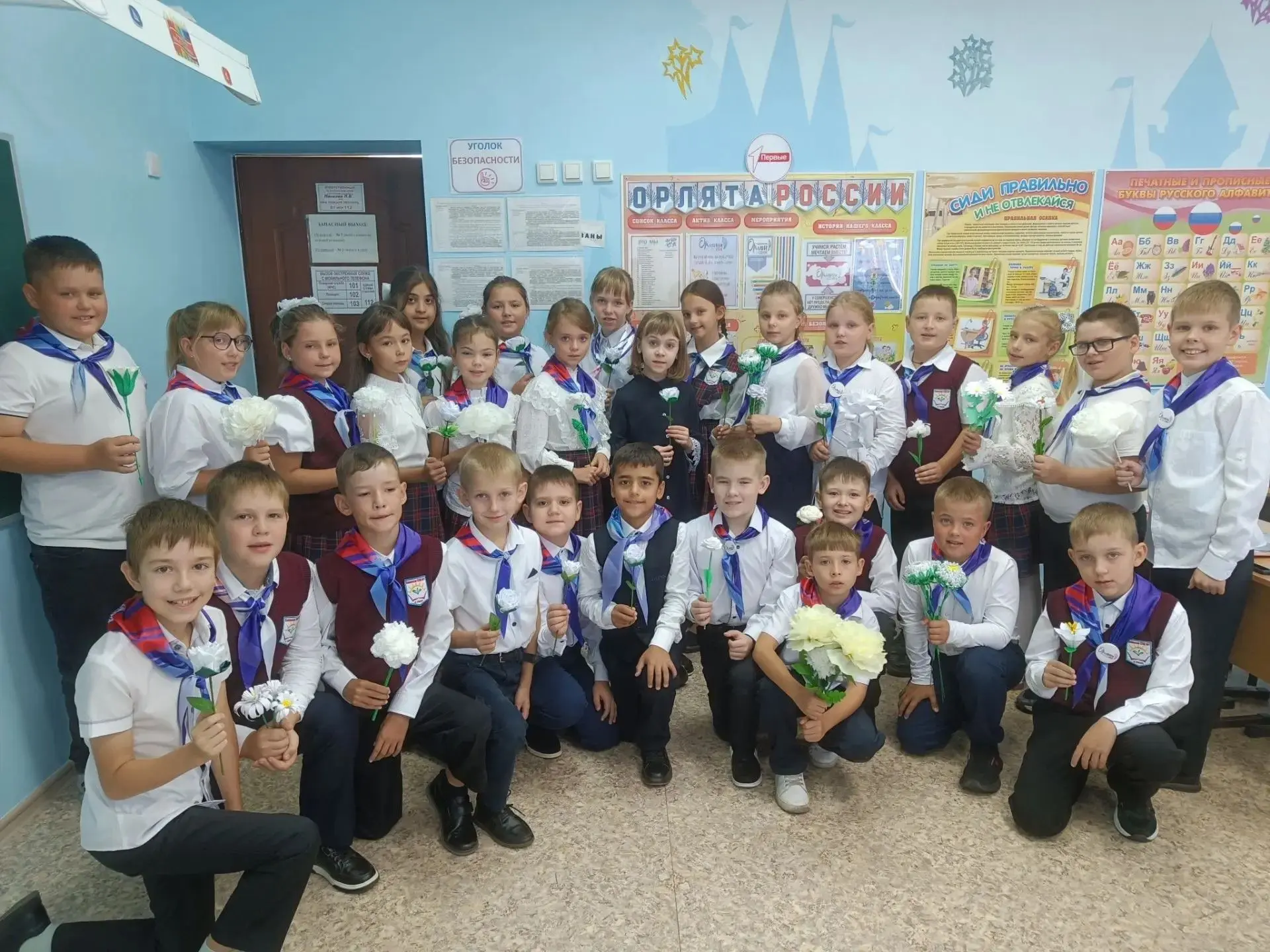 🕊️ Белый цветок надежды в нашей школе