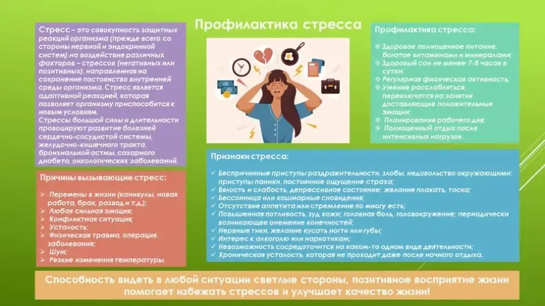 Профилактика стресса