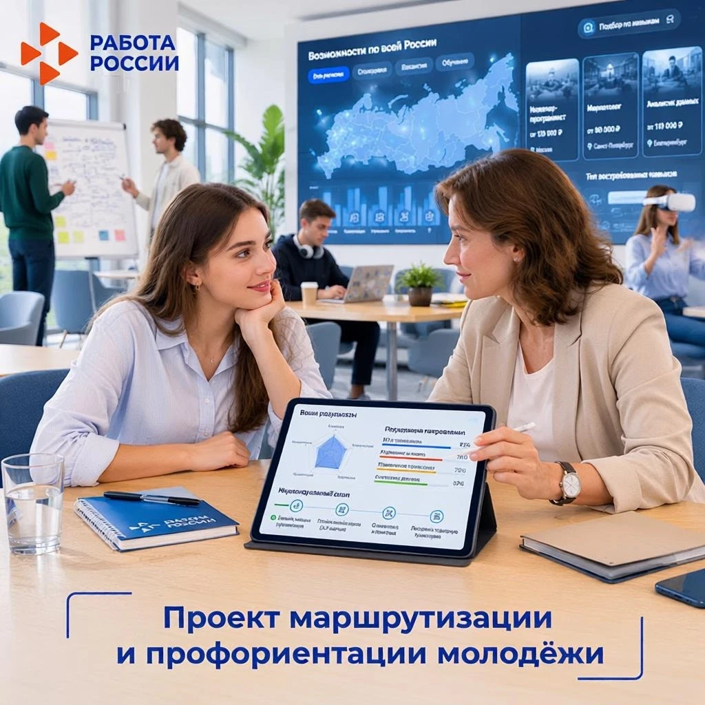🎉 В России стартовал масштабный проект по поддержке молодежи в выборе профессии и построении карьер