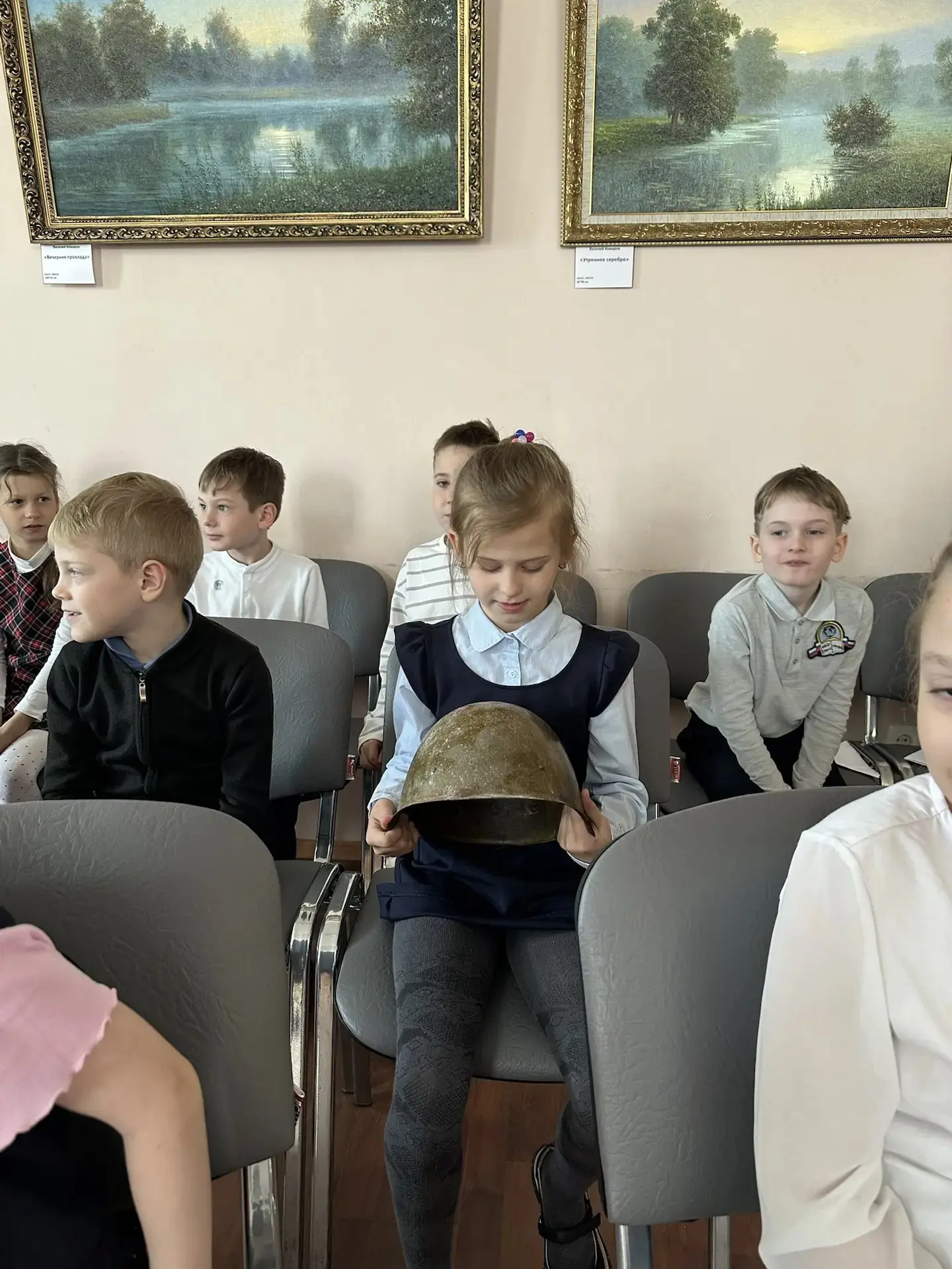 Сегодня в Рузском краеведческом музее прошла «Викторина победы» для учеников 1 класса ш...