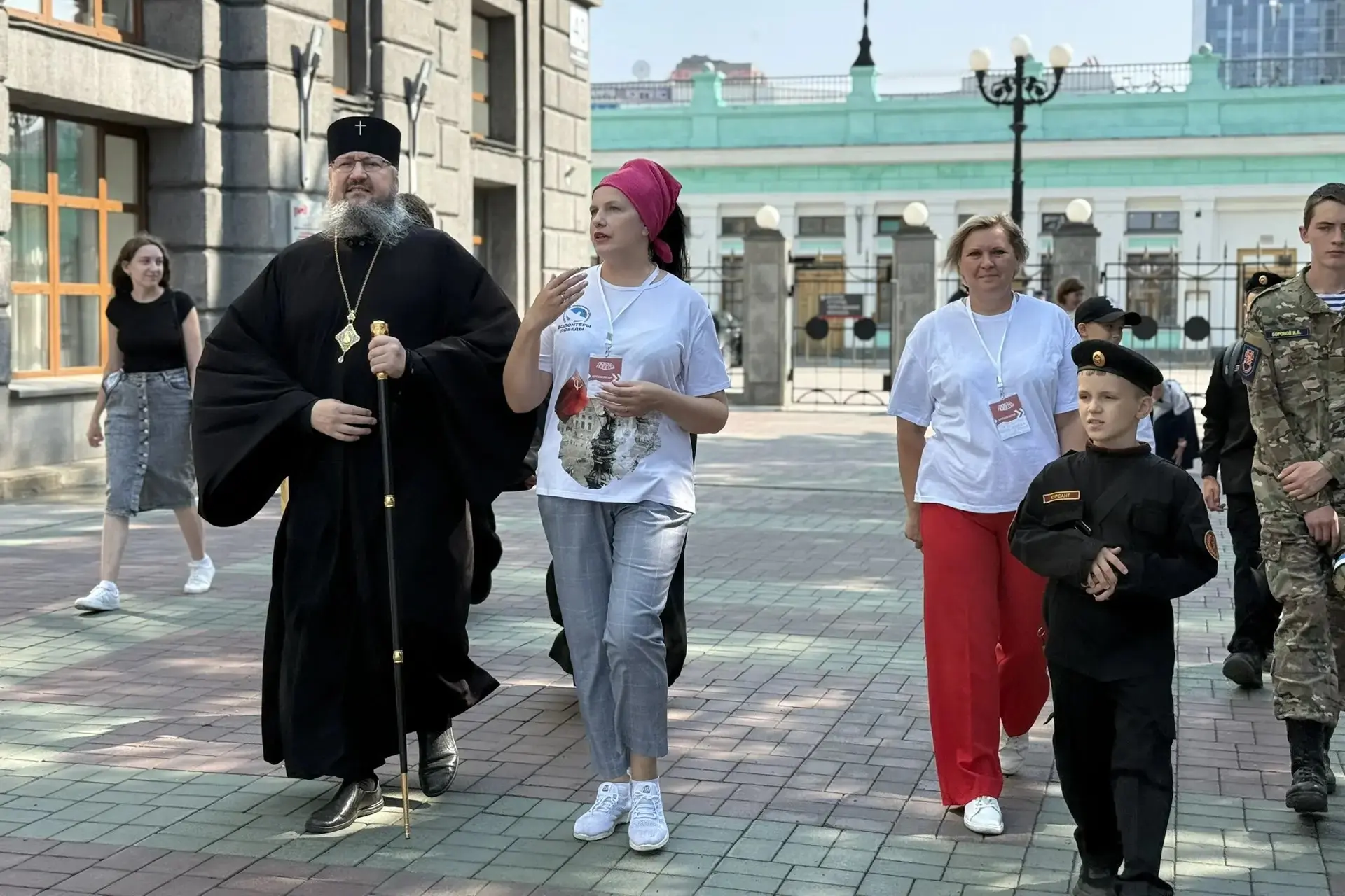 «Поезд Победы» посетили митрополит Варфоломей и православная молодёжь

Уникальный передвижной музей 
