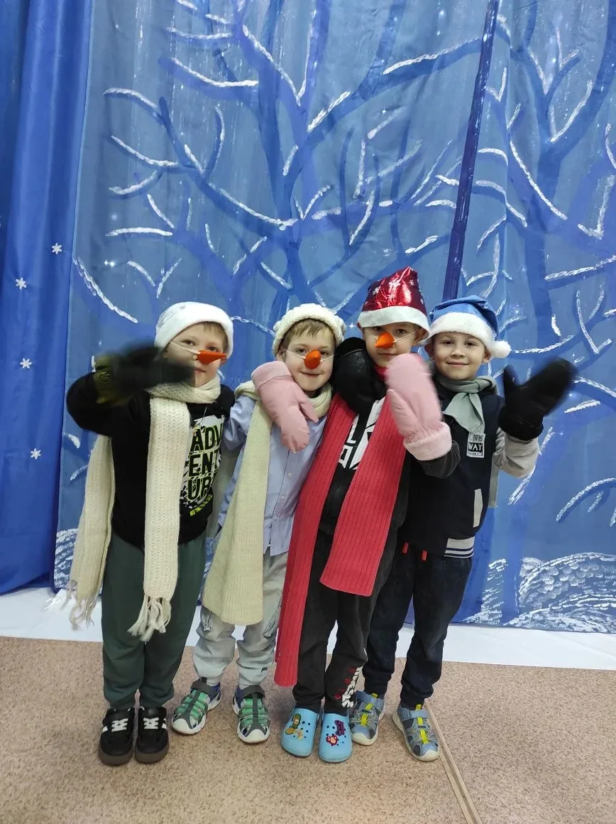 ☃️Зима поздравляет!❄️  🎄С 20 по 23 января в детских объединениях «Мальвина», «Почемучки» и «Разноцве