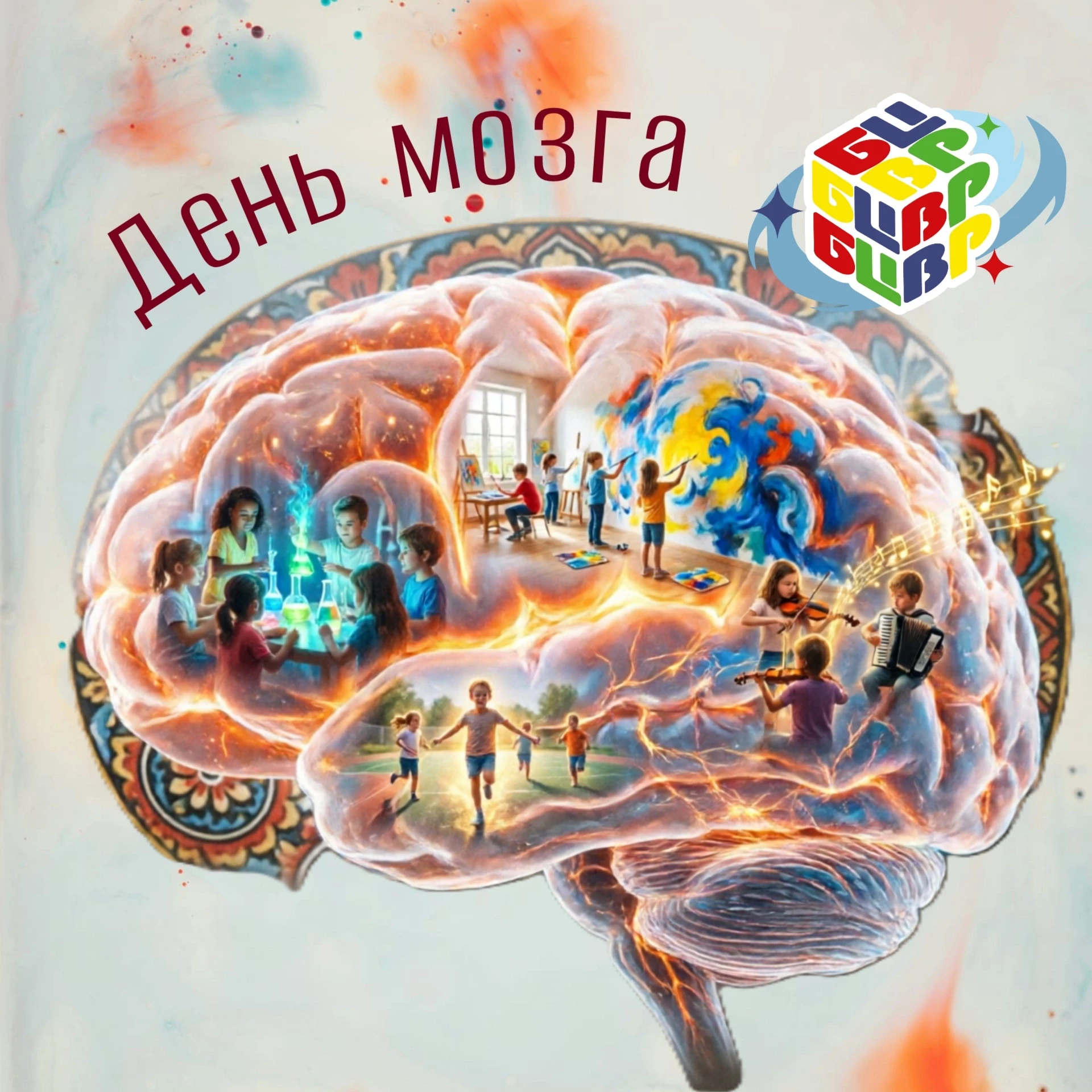 Так нейросеть видит мозг нашего Центра 🧠