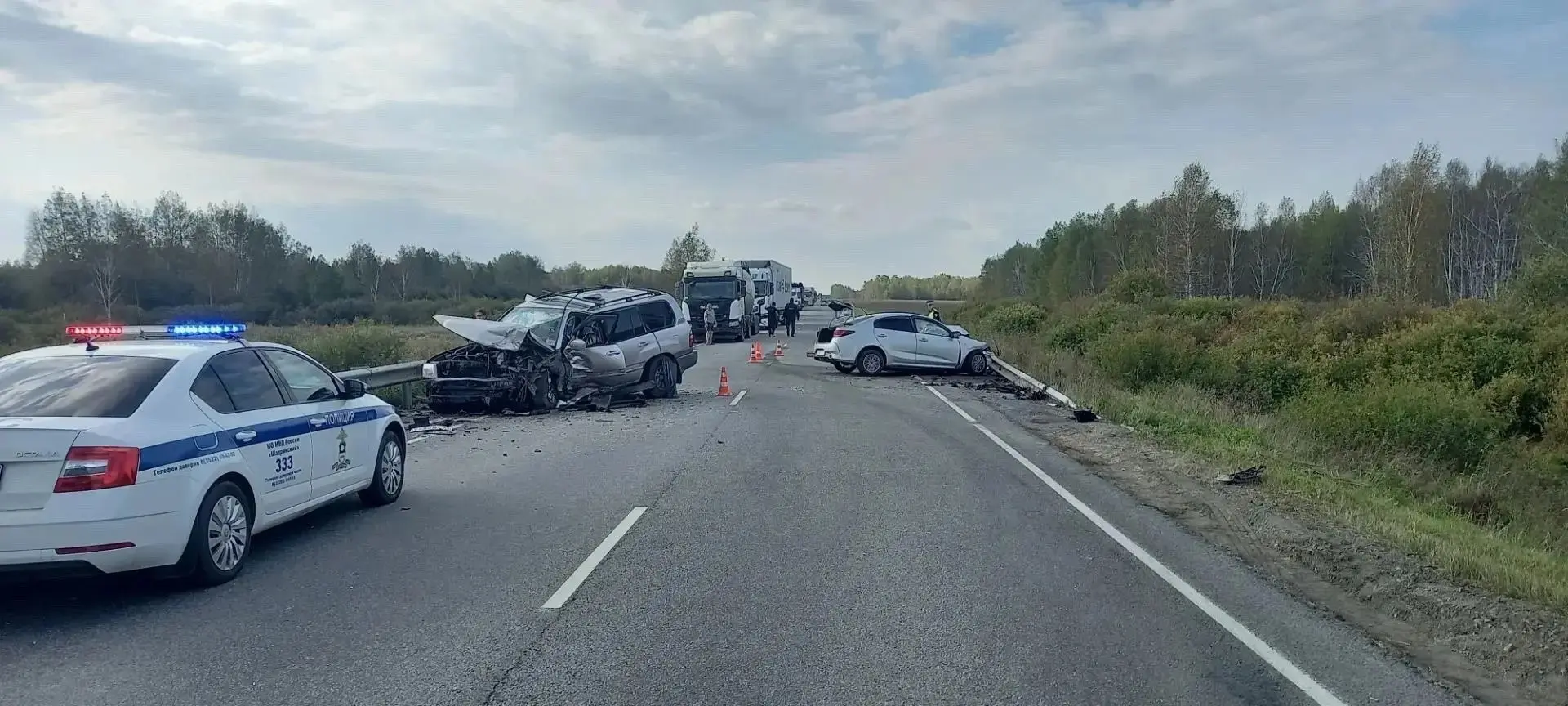 ​Полиция ищет очевидцев смертельного ДТП с Land Cruiser и Kia Rio