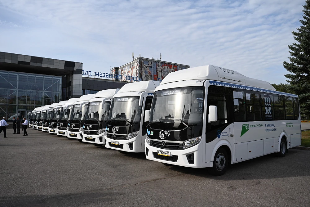 🚐🚐 Автопарк СТУ пополнили 10 новых автобусов