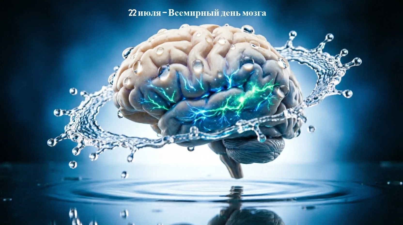 💧 Вода и мозг: невидимая связь, определяющая ваше мышление 🧠
22 июля мир отмечает Всемирный день м