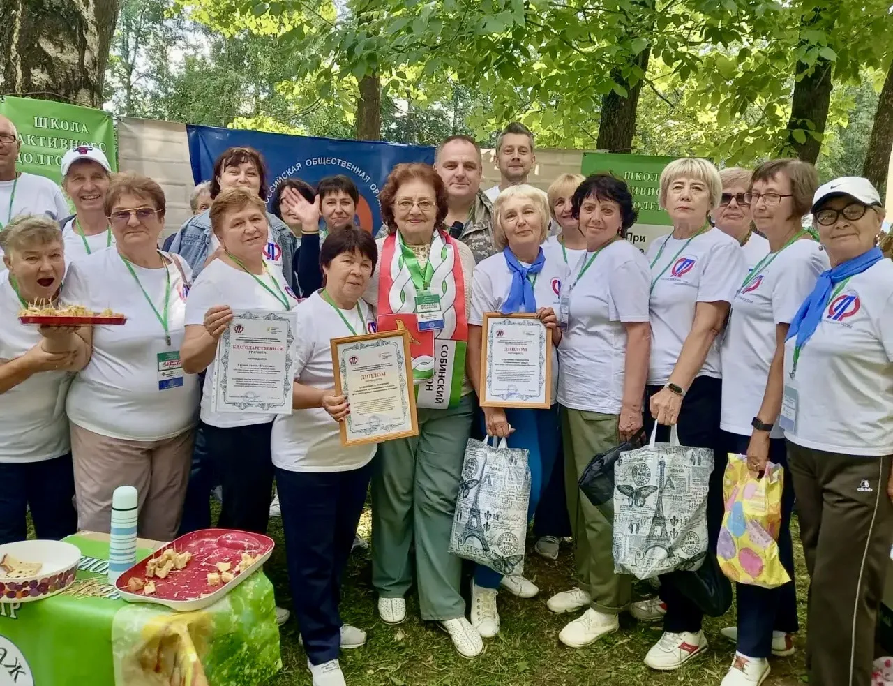 20 июня члены Союза пенсионеров и Совета ветеранов нашего округа приняли участие в спортивном фестив