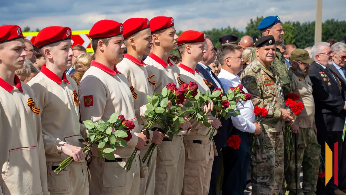 Юнармейцы Воронежской области почтили память защитников Отечества🙌