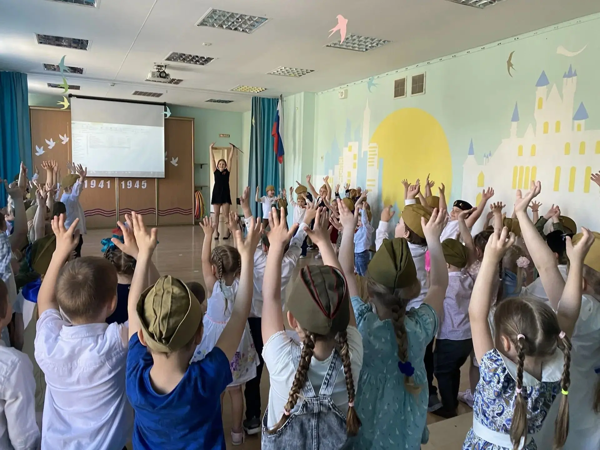 В нашем детском саду прошёл праздничный концерт, посвящённый Дню Победы!