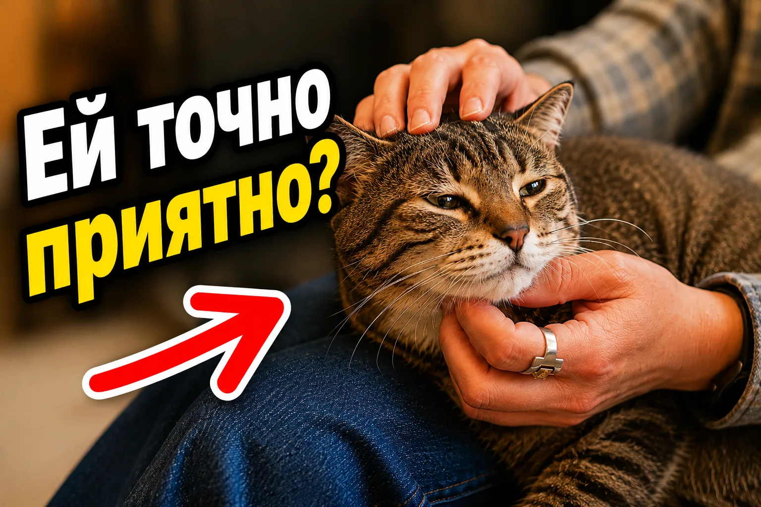 Как понять, что кошке нравится, когда её гладят: мурлыканье ещё не всё