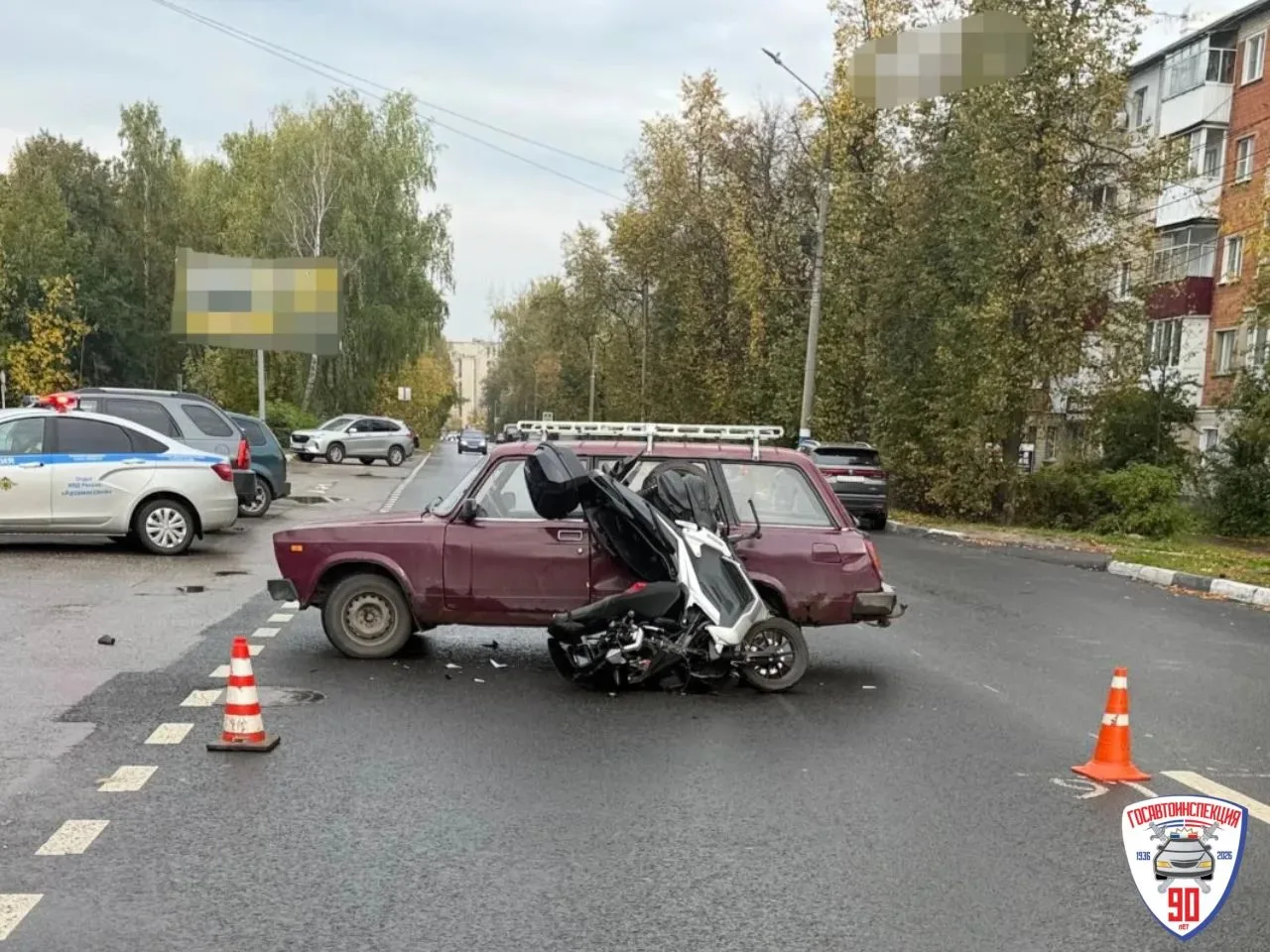 Подробности ДТП на Парковой