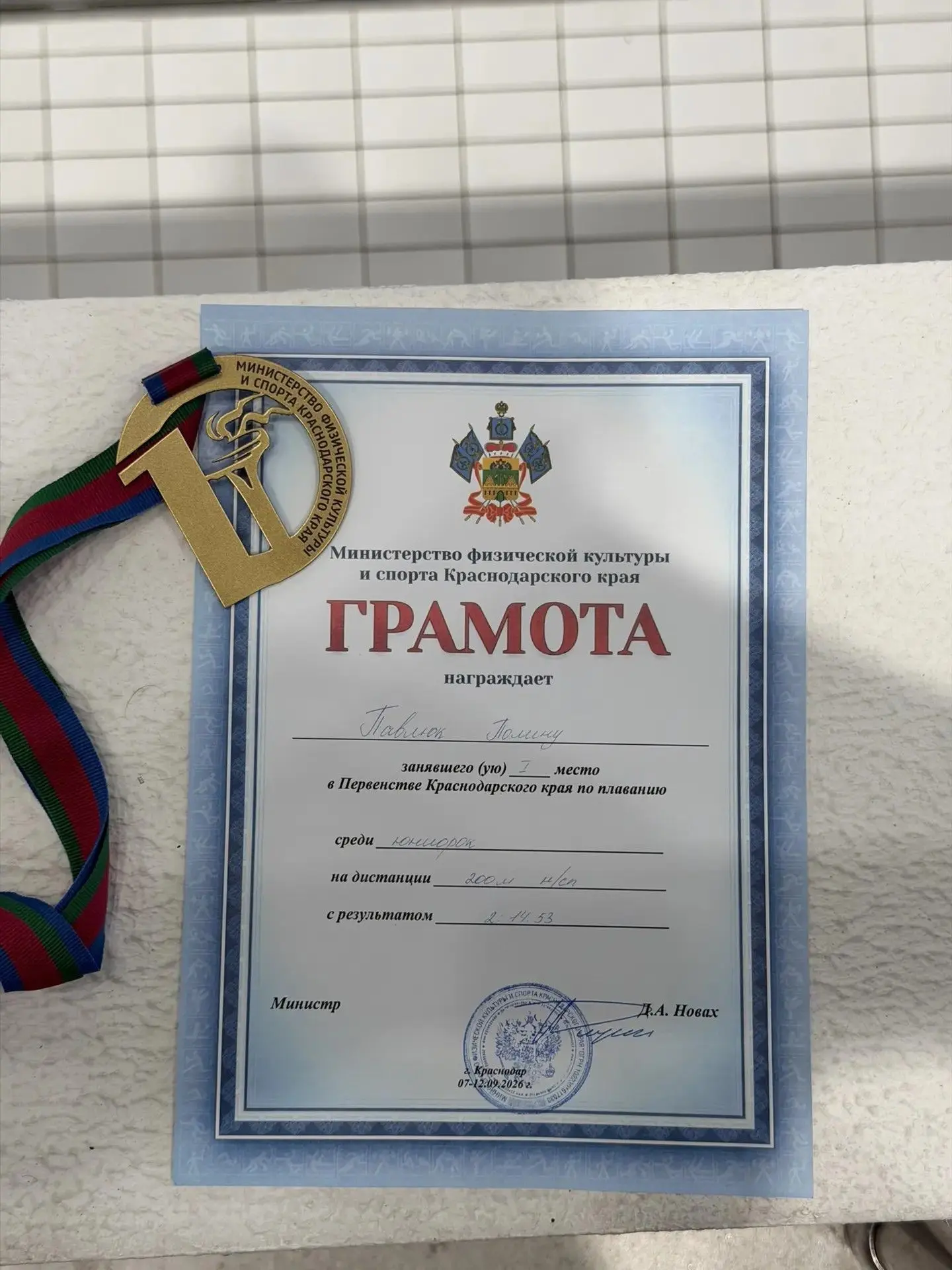 С 7 по 12 сентября 2026 года в Краснодаре прошли Чемпионат и Первенство Краснодарского ...