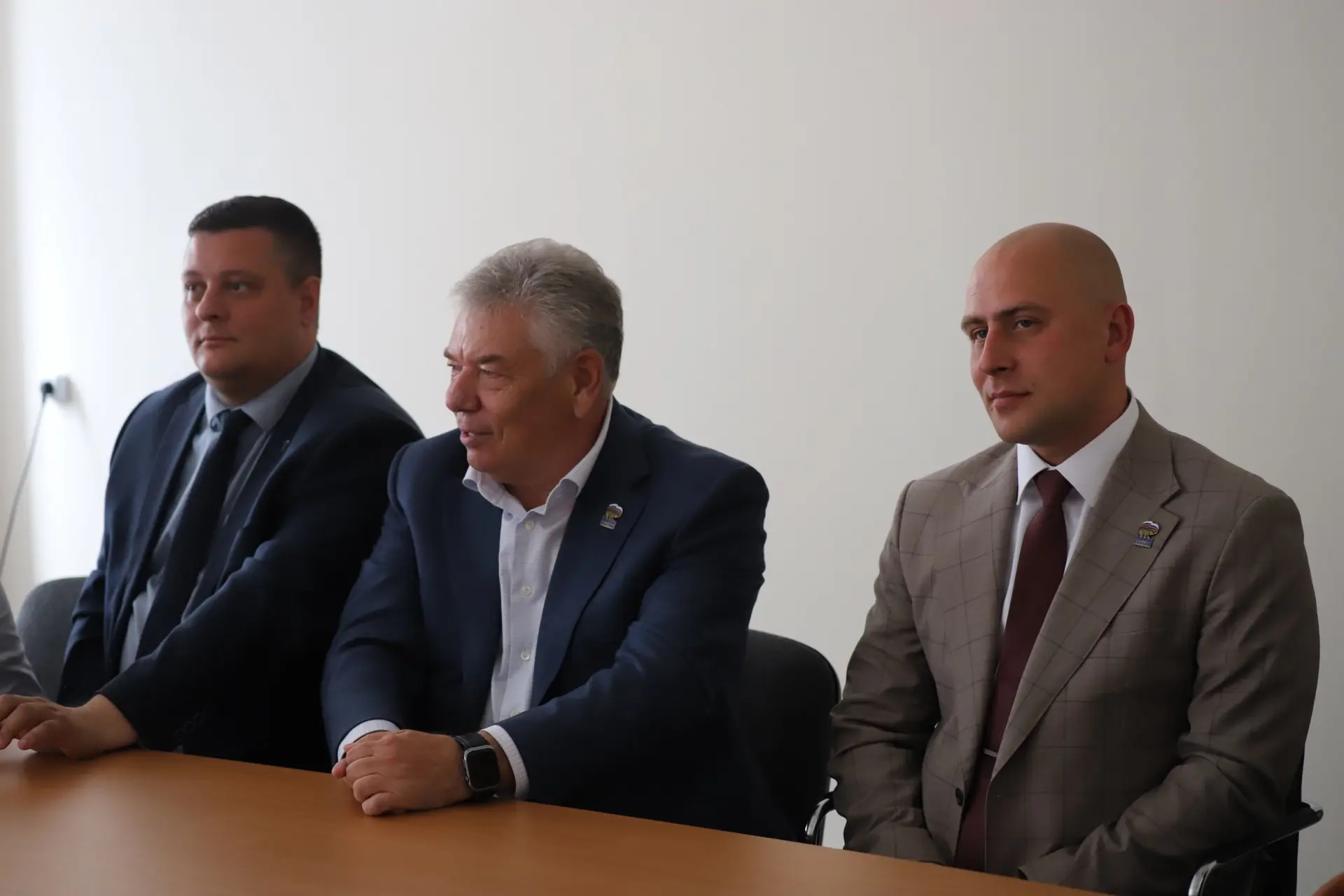 В Белевской районной больнице состоялась встреча с медицинским коллективом, в которой приняли участи