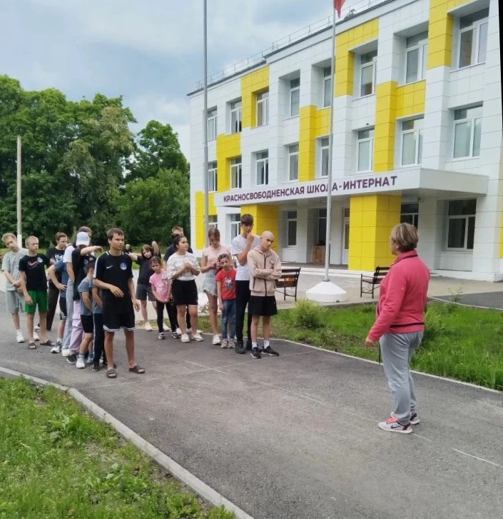 В лагере «Единство» прошли «Весёлые старты».
