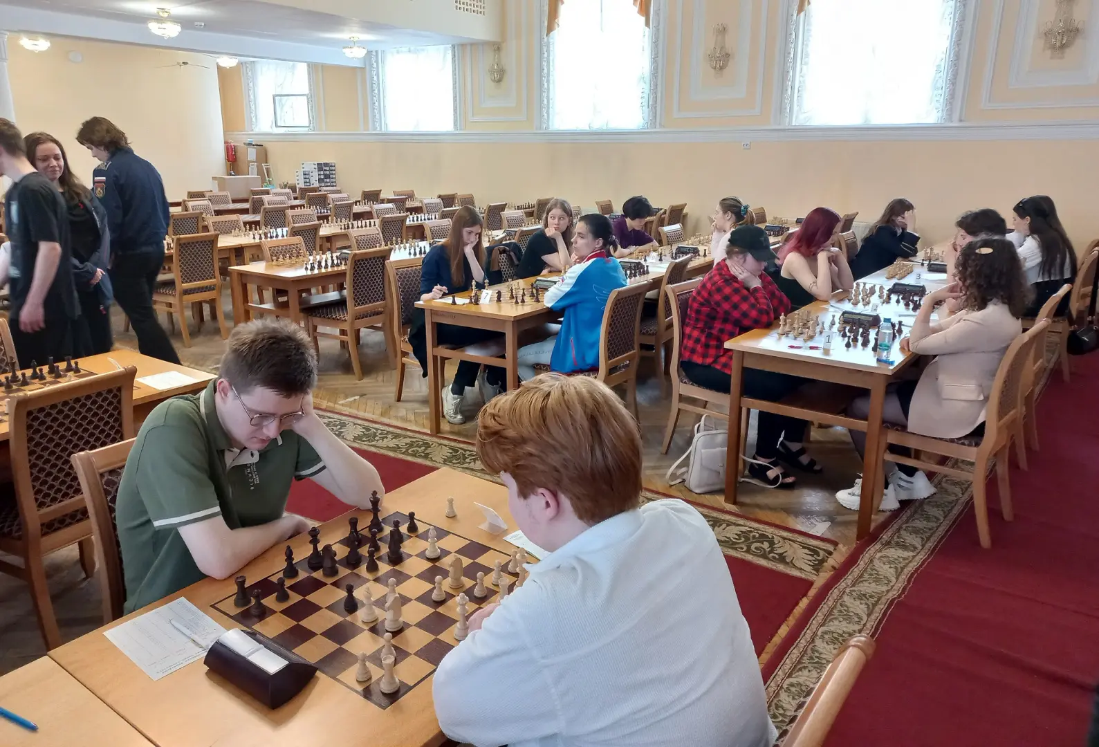 Команда Герценовского университета завоевала серебро регионального этапа Универсиады‒2026 по шахмата