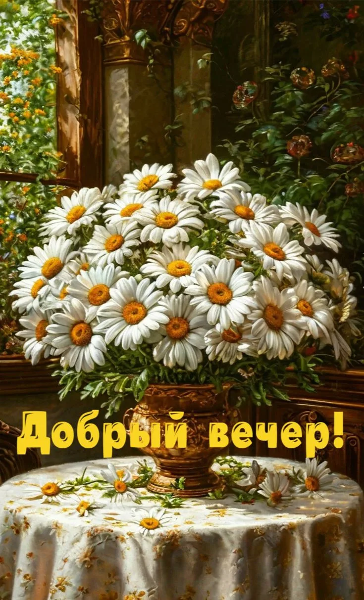 Хорошего вечера! Приятного отдыха! ✨💐