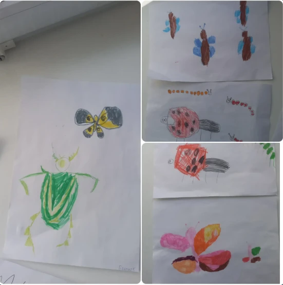 🦋 Путешествие в мир насекомых на занятии по рисованию! 🐞Сегодня ребята старшей группы...