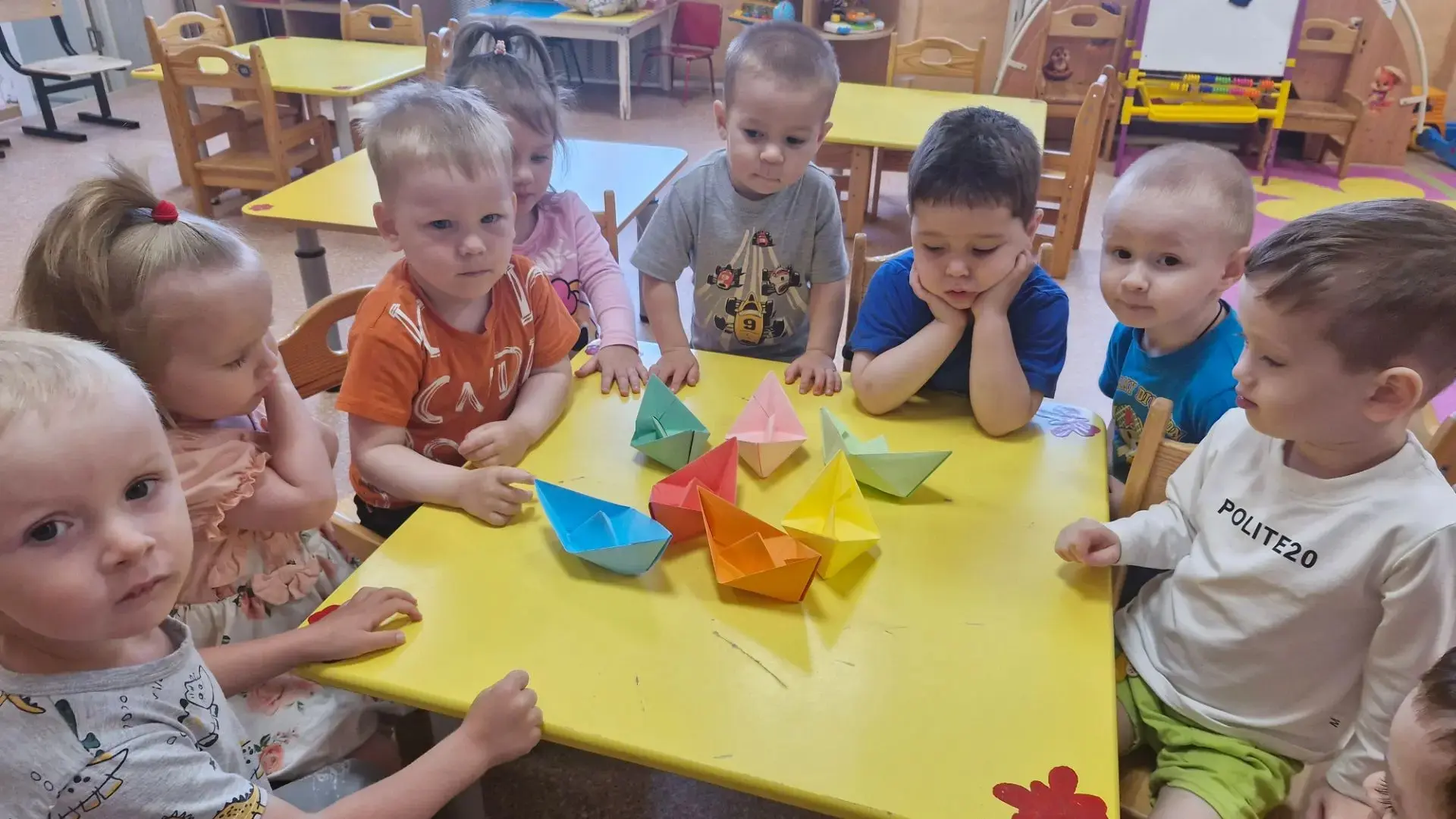 Ребята второй группы раннего развития "Дельфинята"🐬 МБДОУ №34 "Морячок"⚓️ г. Поронайск...
