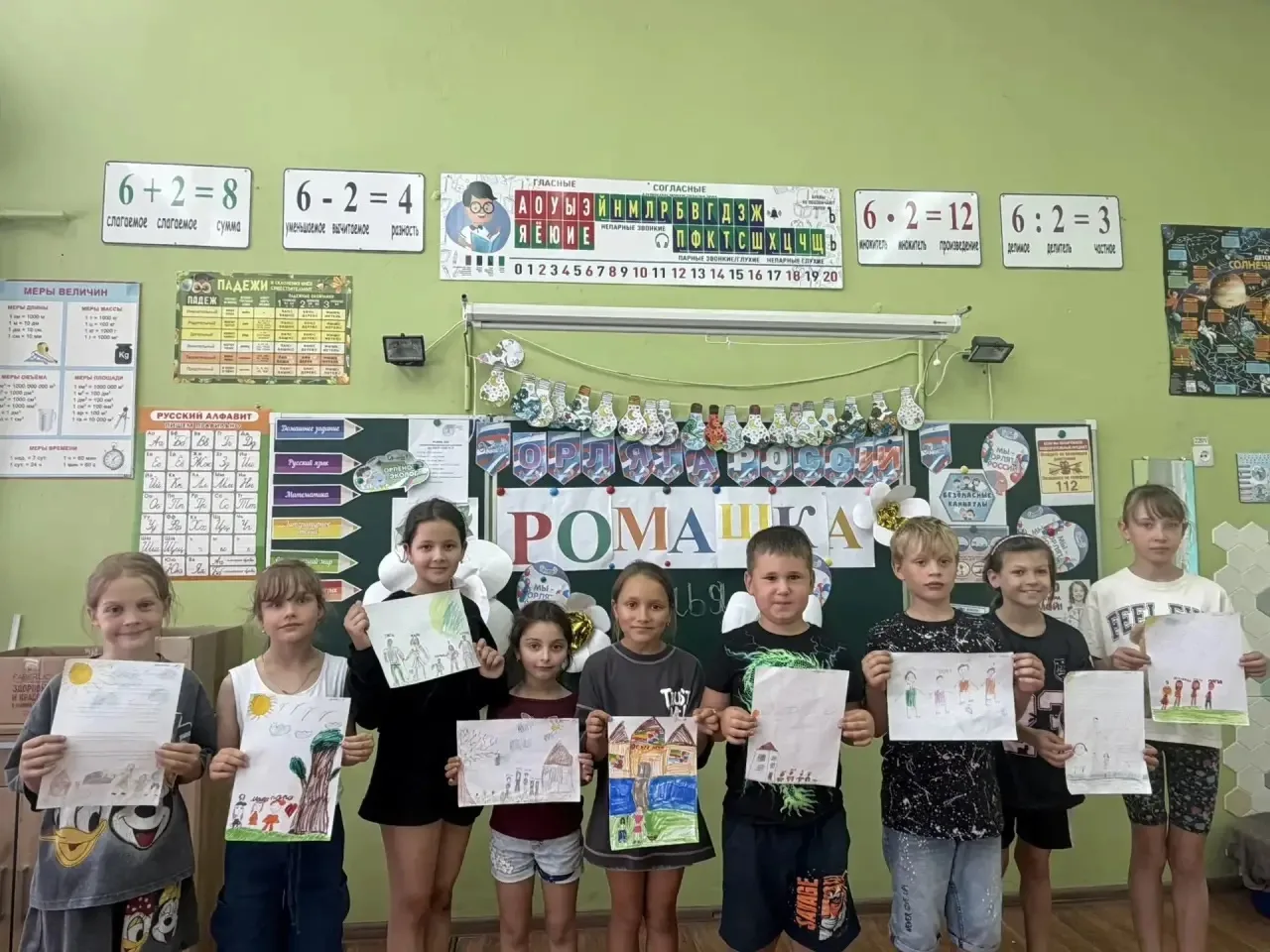 Сегодня в пришкольном лагере "Ромашка" прошло мероприятие, посвященное Дню семьи. Интересные и забав