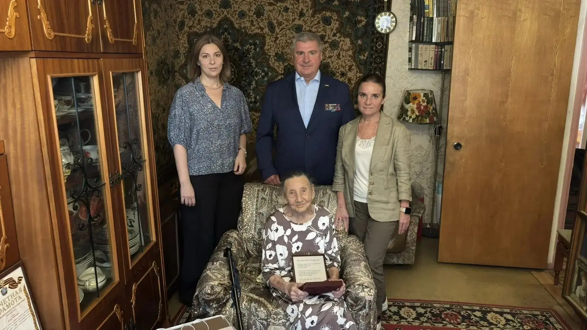 Ветеран Великой Отечественной войны - Сычева Лидия Ивановна