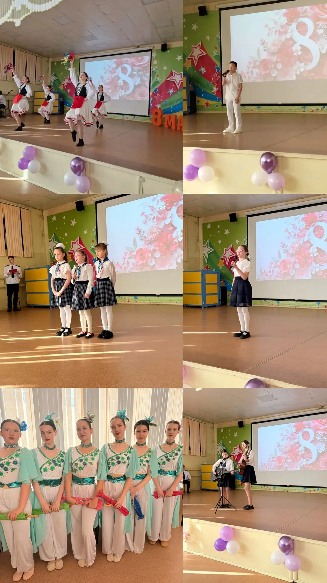 Как это было: наш праздничный день 8 Марта 💐  🌟Сегодня в стенах школы 72 было особенно тепло и уютно