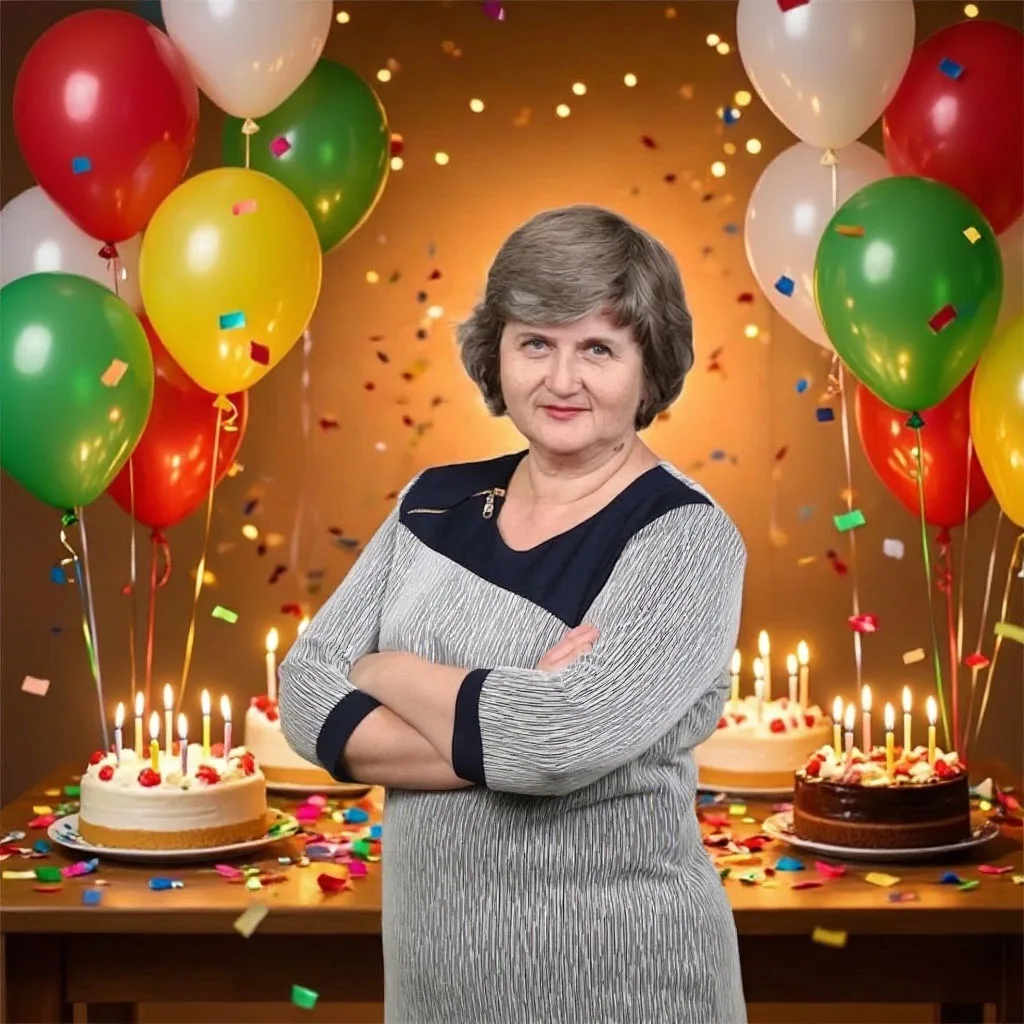 🎉 С днём рождения, дорогая Елена Петровна!