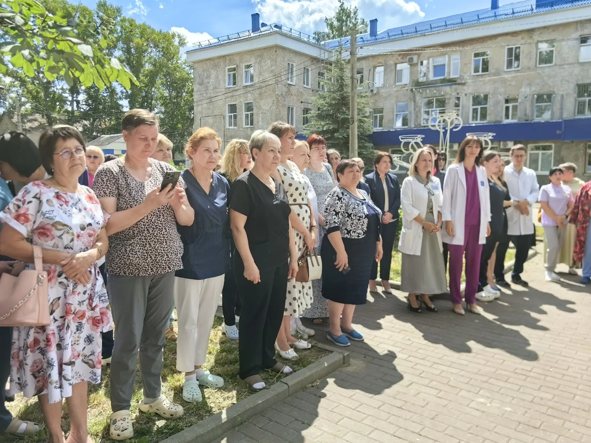 💫Открытие Доски почёта в ГУЗ ЦК МСЧ Сотрудникам вручили грамоты за заслуги перед учреждением — засл
