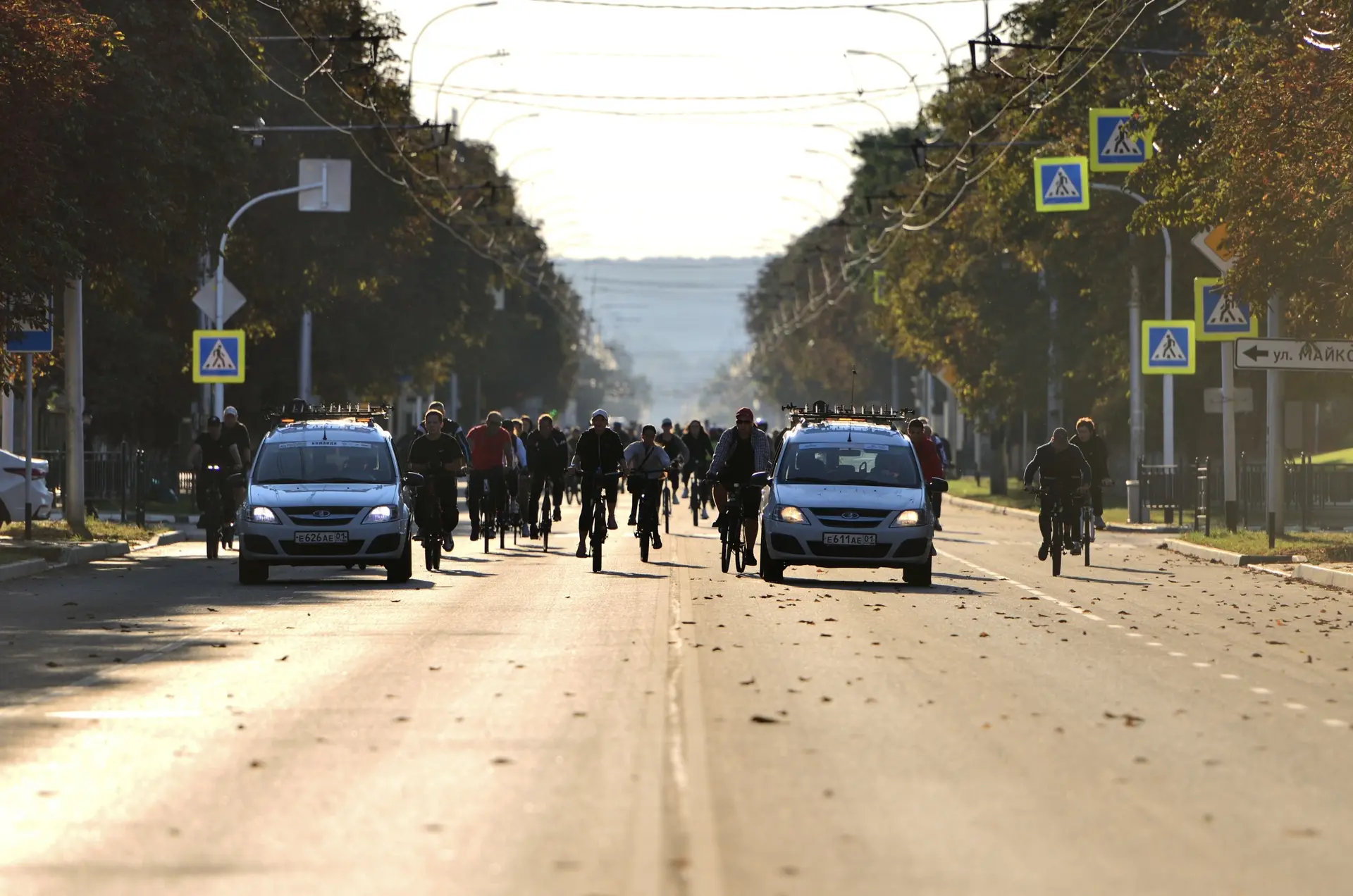 Сегодняшний день в Майкопе начался с уже традиционной велопрогулки 🚴🏼‍♂️