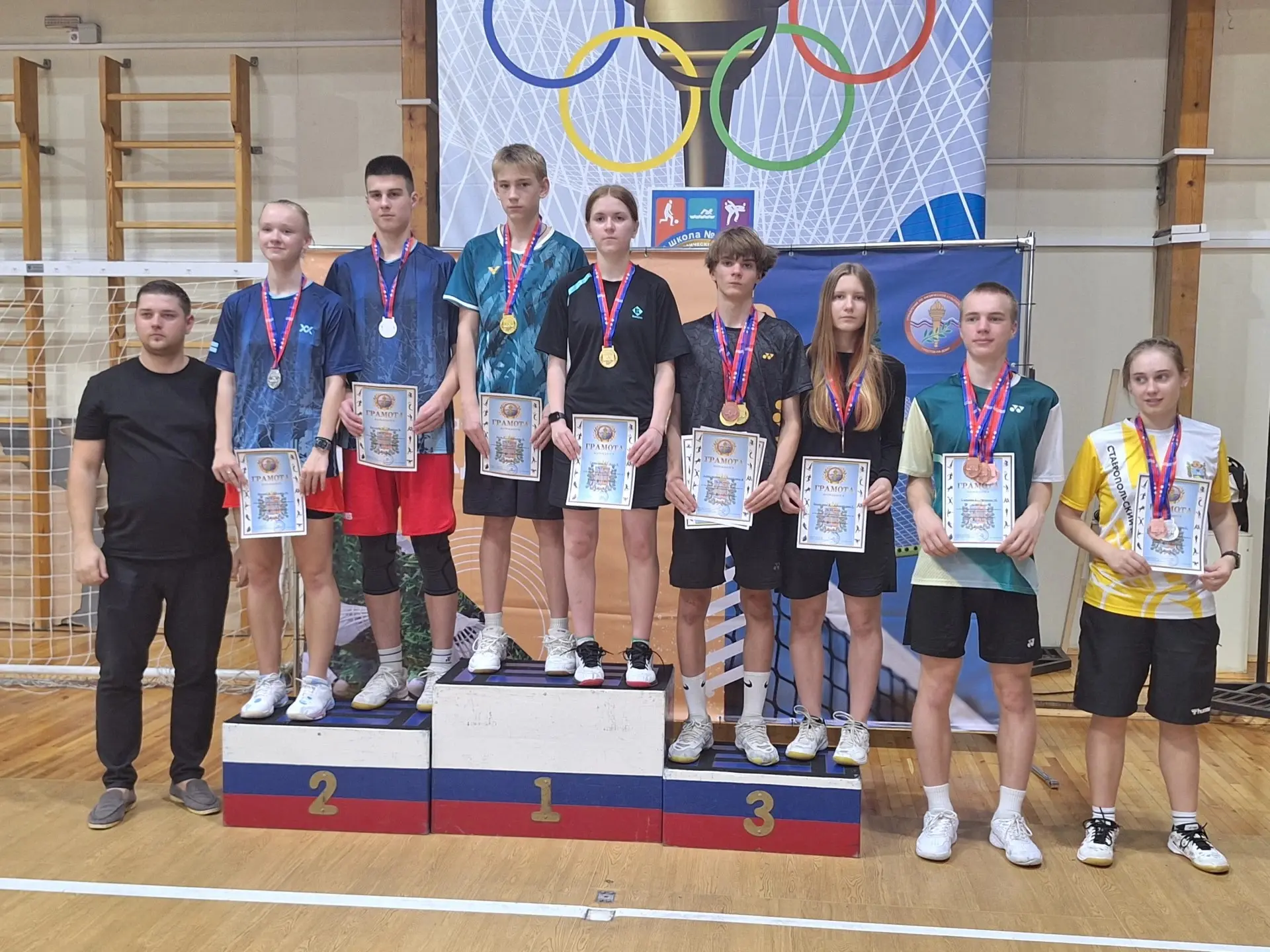 🏸С 18 по 22 сентября 2026 года в Ростове-на-Дону проходили Всероссийские юношеские сор...