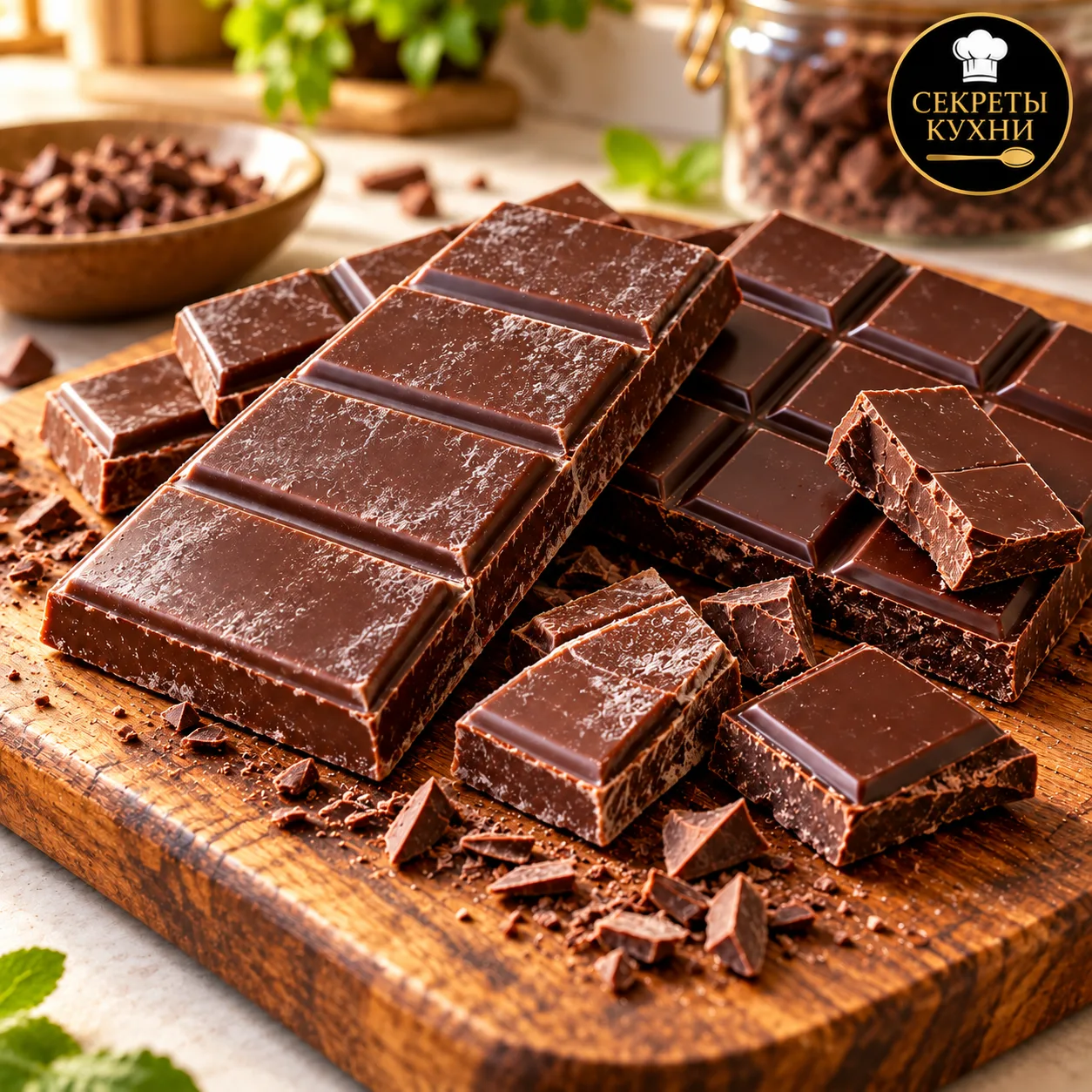 🍫 А вы знали, почему шоколад иногда покрывается белым налётом?