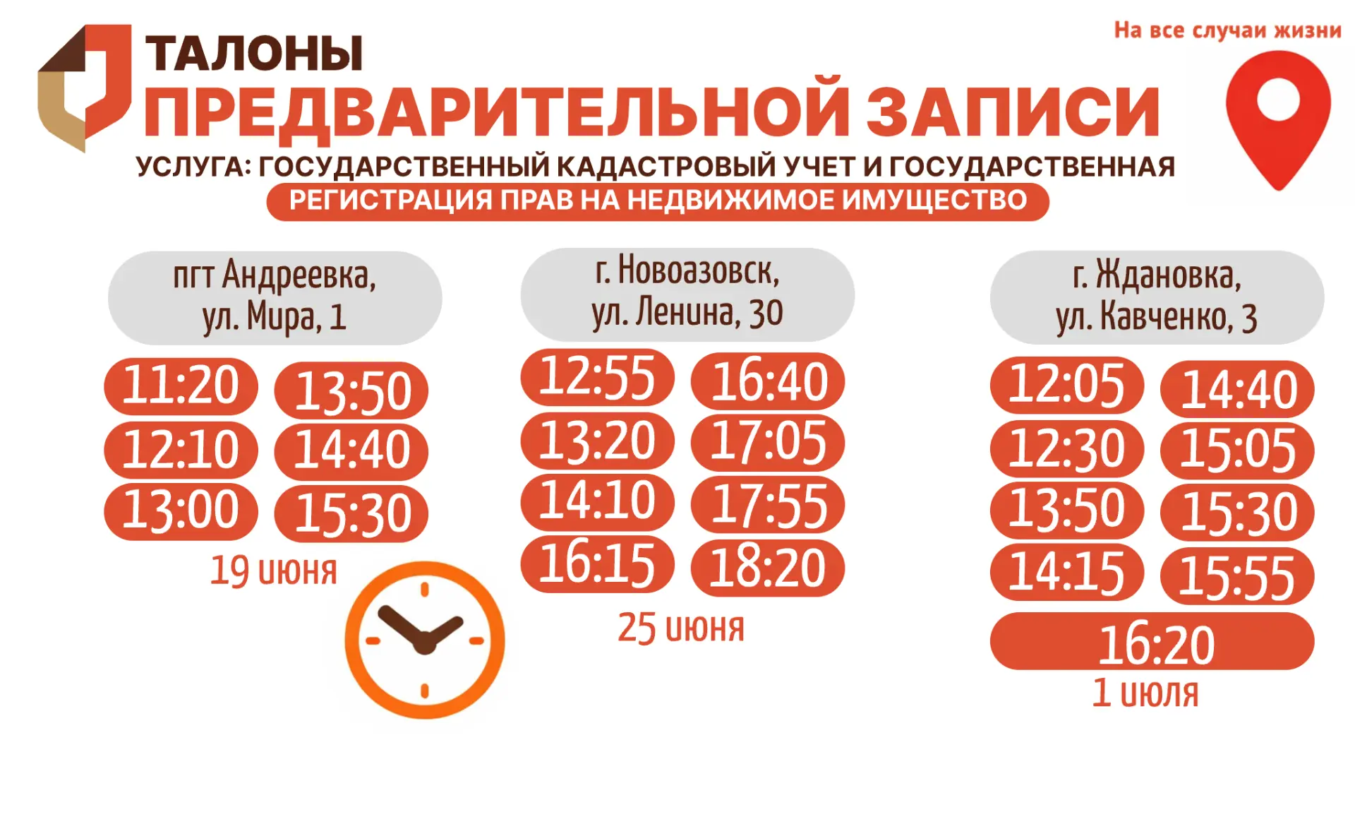 Актуальное наличие талонов в настоящий момент в разных отделениях МФЦ📍
🏠Услуга: Государственный ка