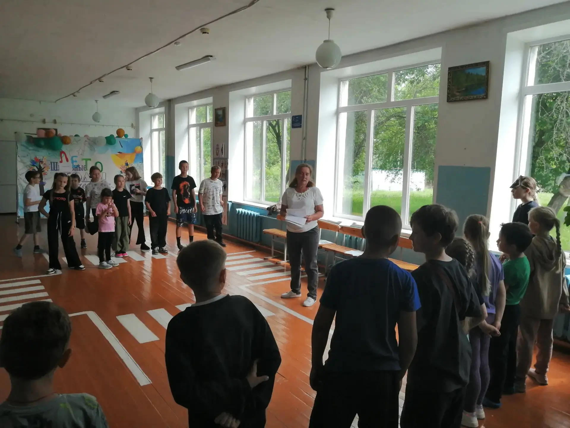 💥16 июня в лагере с дневным пребыванием "Орлята Росси"  прошла спортивно-развлекательная игра «Зов 