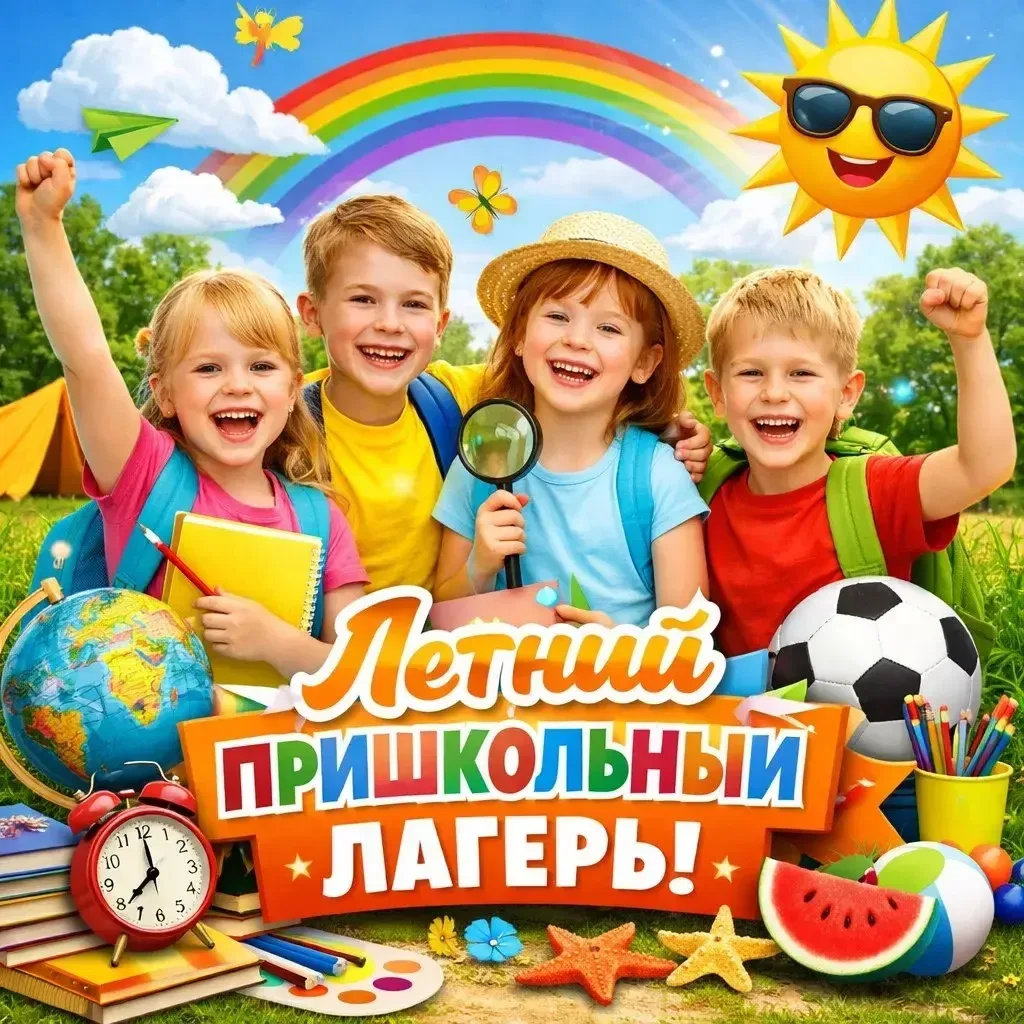 Уважаемые родители! Информируем вас об алгоритме подачи заявлений в летний пришкольный лагерь. Заявл