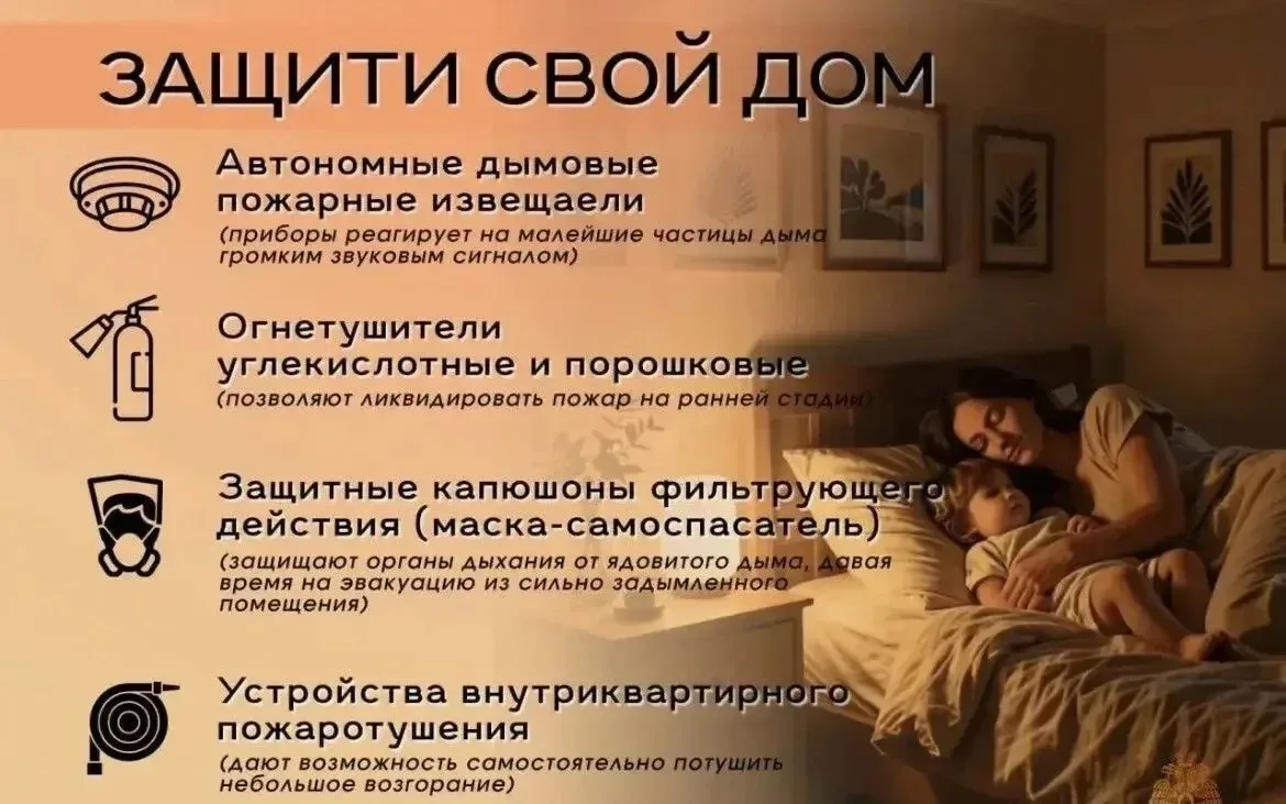 Защити свой дом от пожара 🧯
