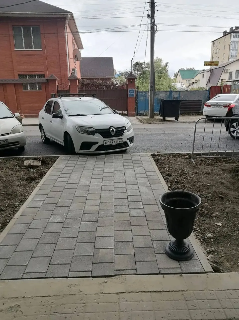 Завершаются запланированные работы в районе школы № 4.