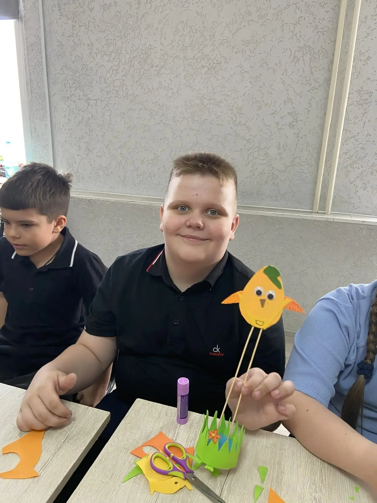 🐣 Пасхальная птица счастья    Ребята из 2Г, 2Б и 2В классов приняли участие в творческом мастер-клас