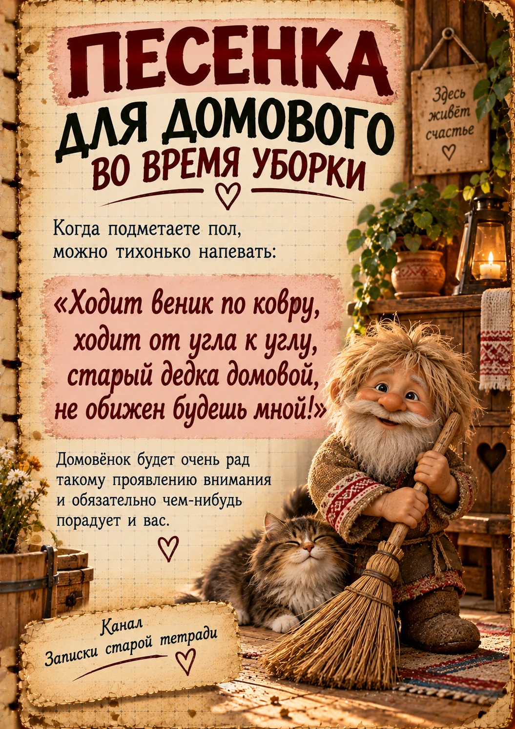 🧹 ПЕСЕНКА ДЛЯ ДОМОВОГО