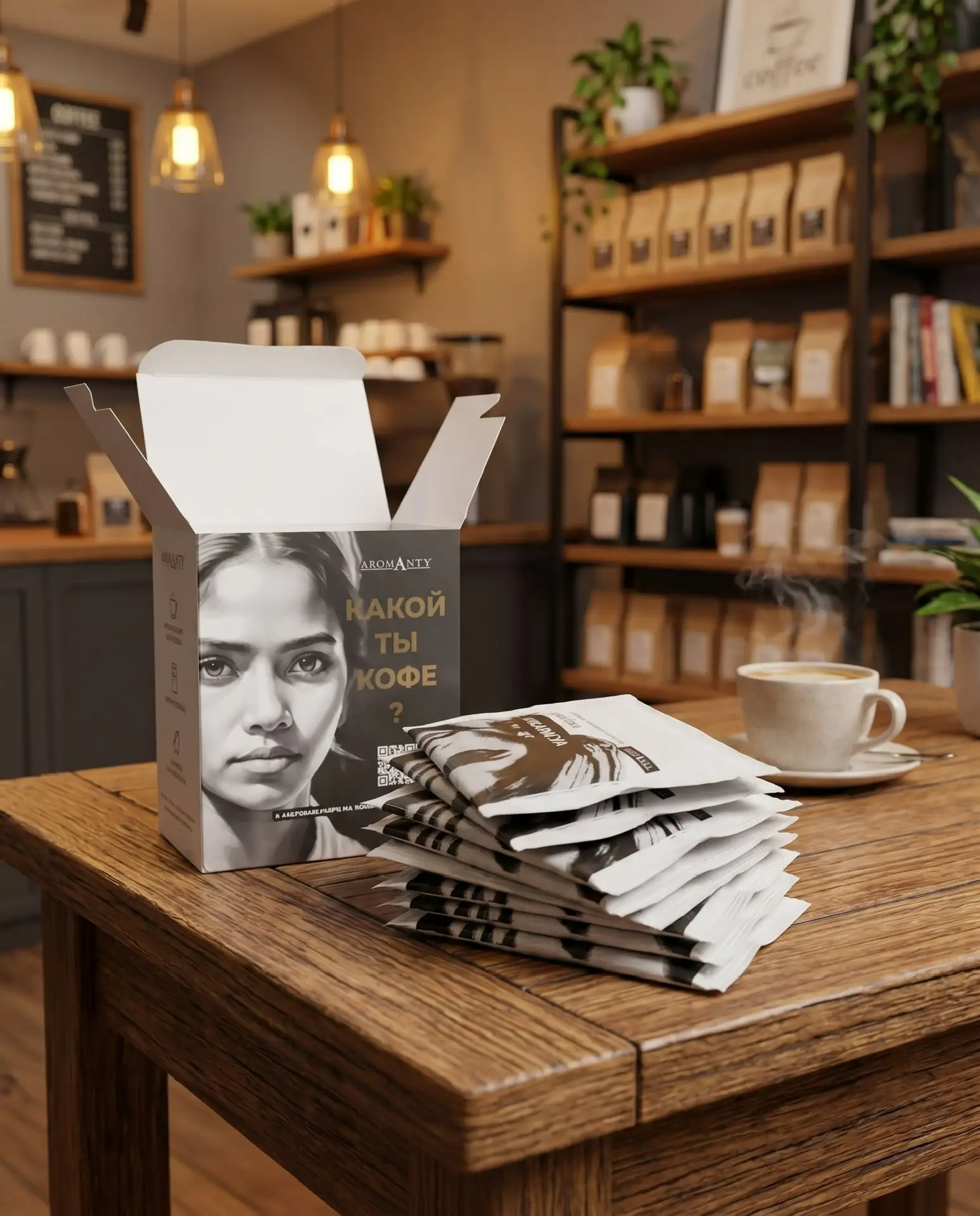 Представь утро, где есть только ты, тишина и чашка хорошего кофе ☕️