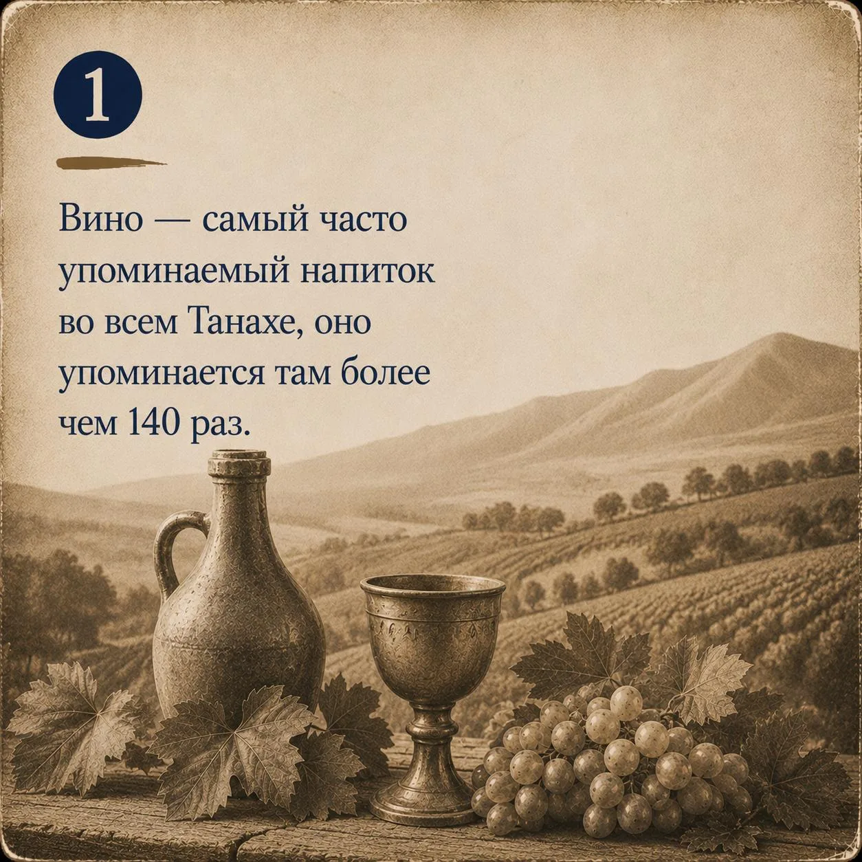 История еврейского виноделия