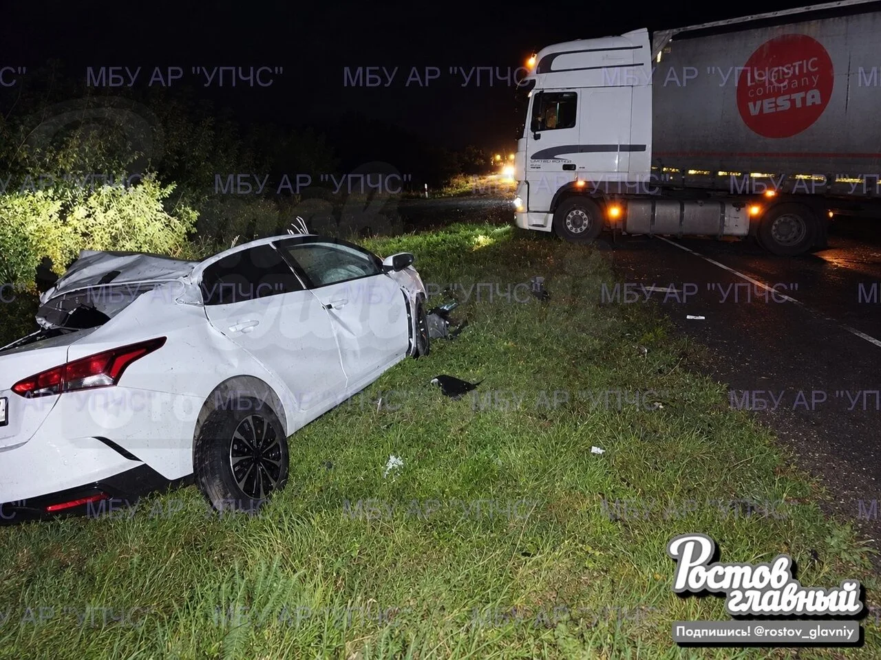 ⚠ ДТП с погибшим на трассе Ростов - Ставрополь!