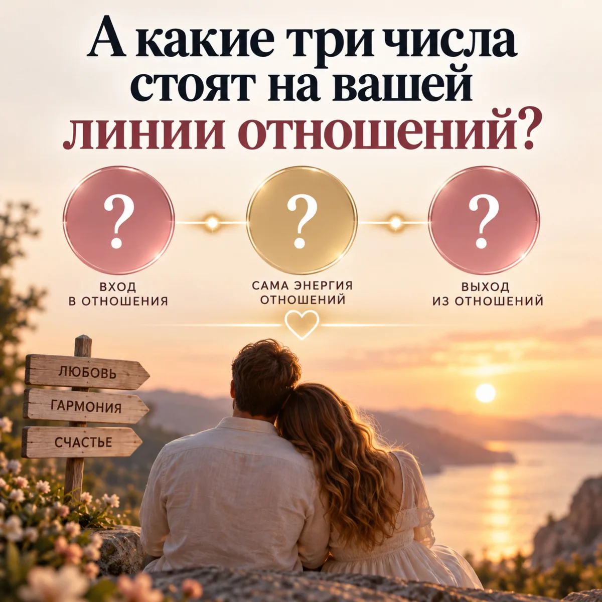 ❤️ А КАКИЕ ТРИ ЧИСЛА СТОЯТ НА ВАШЕЙ ЛИНИИ ОТНОШЕНИЙ?