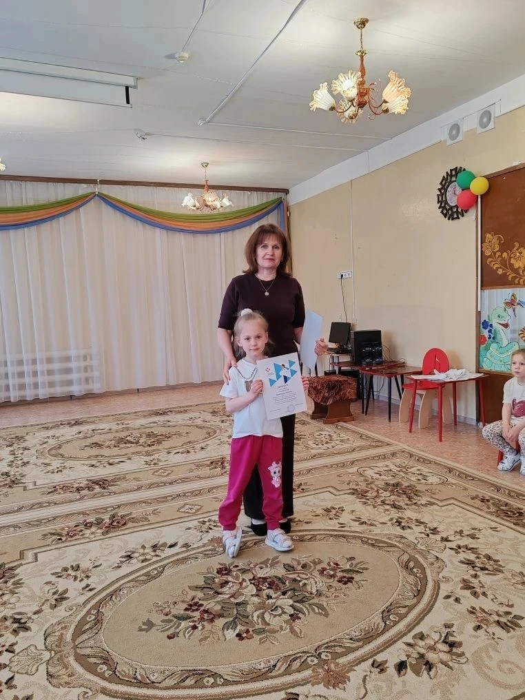 Отличные новости из детского сада "Юкталинка"! Наши воспитанники из старшей и младшей разновозрастны