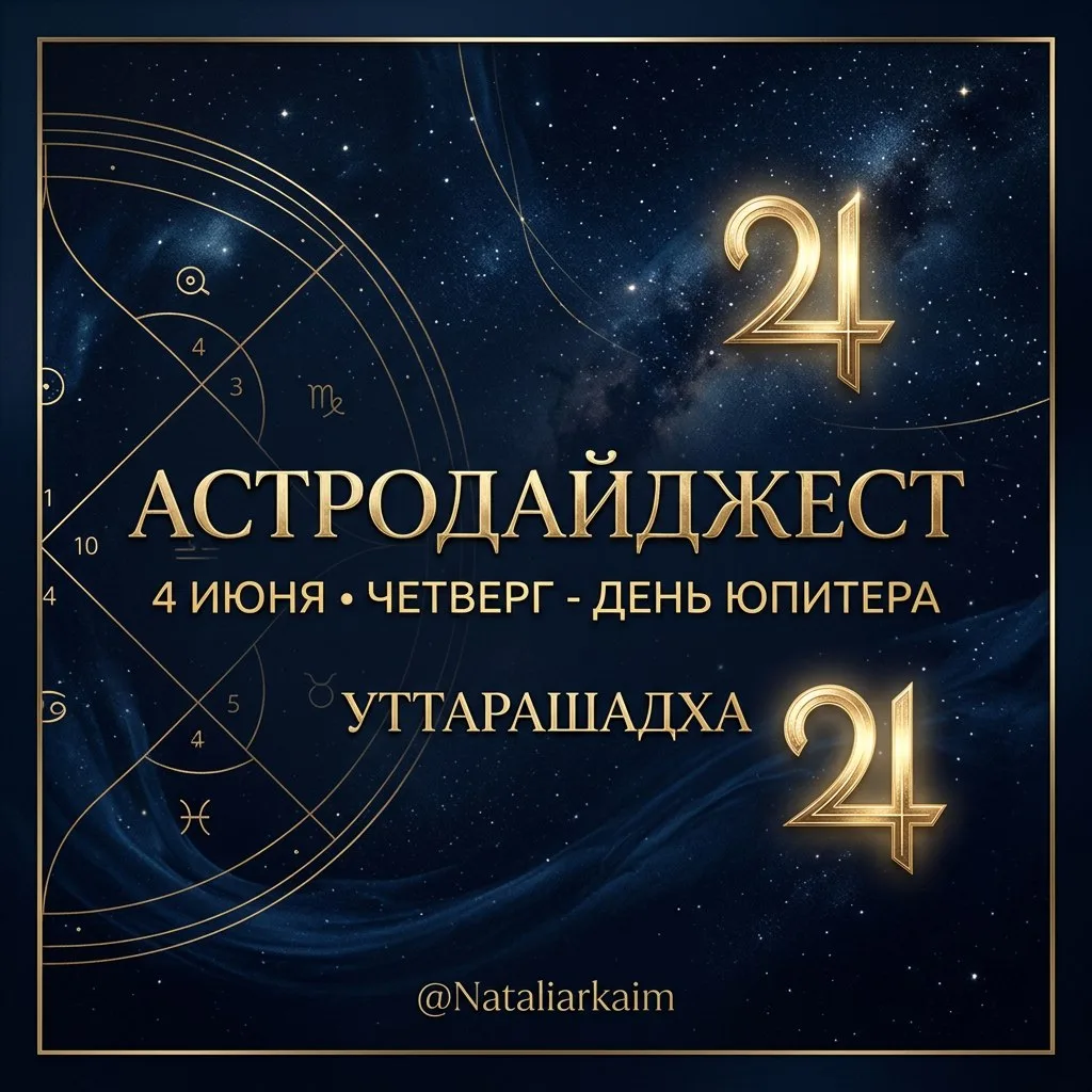 АСТРОДАЙДЖЕСТ | 4 ИЮНЯ