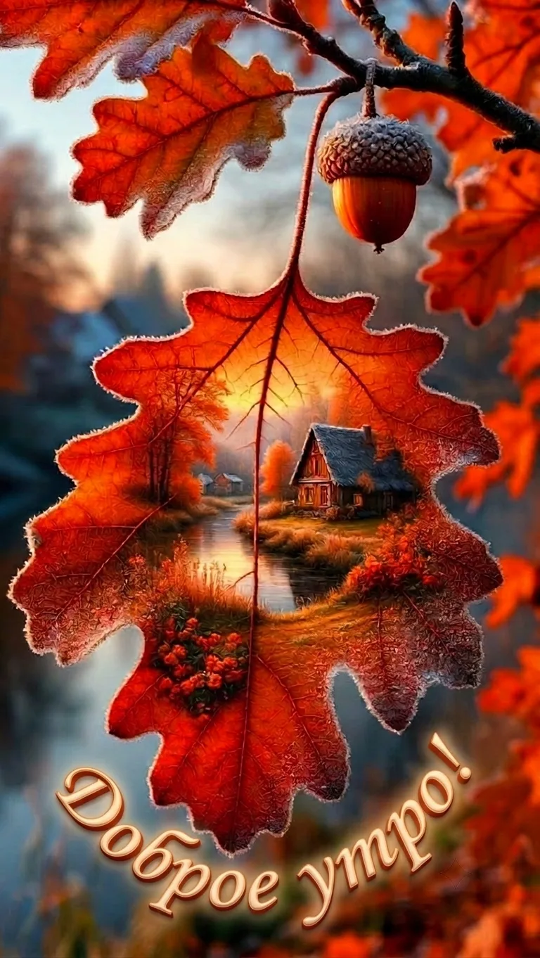 Доброе утро!🍁