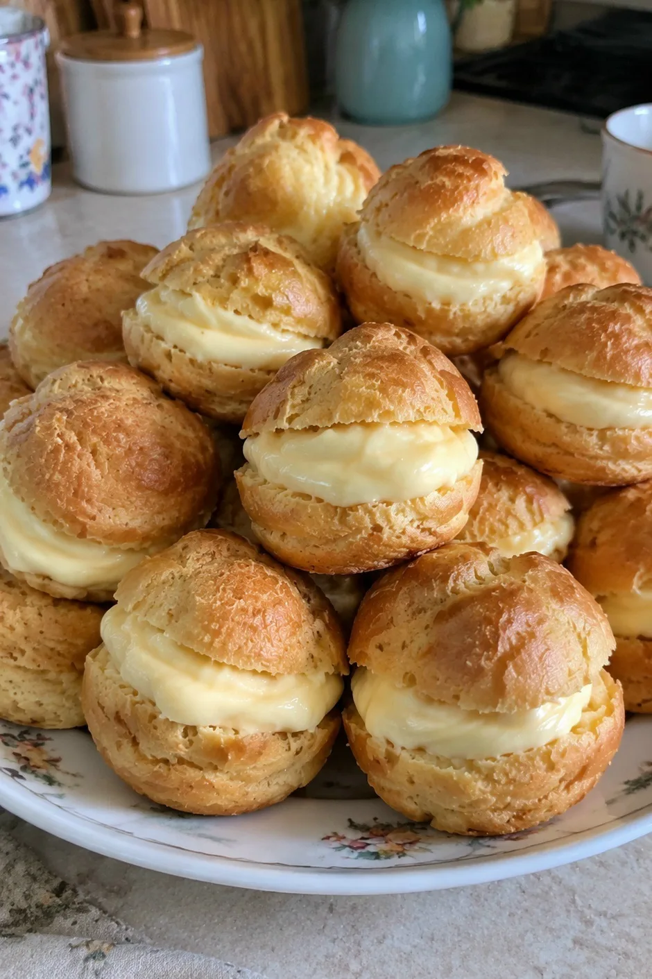 🍰 Профитроли с нежным заварным кремом