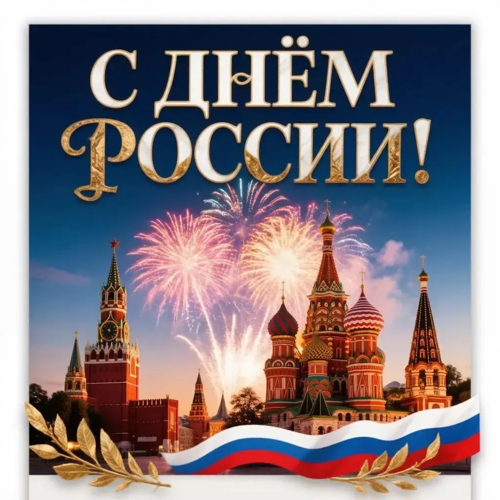 С Днём России! 🇷🇺

Сегодня мы отмечаем один из самых важных и светлых праздников нашей страны. Это