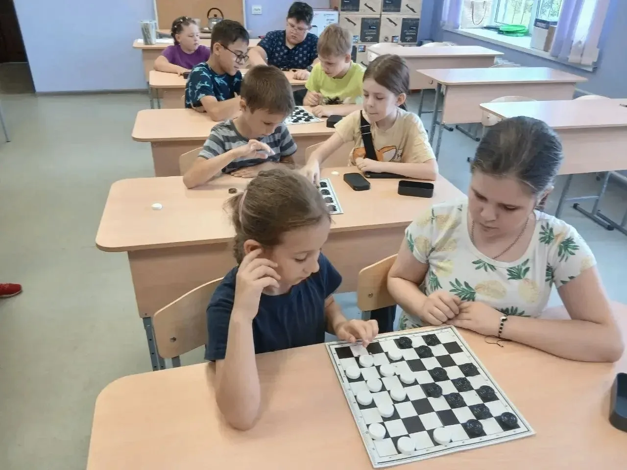 Жизнь в лагере "Улыбка" проходит активно.  Сегодня состоялась увлекательная викторина "...