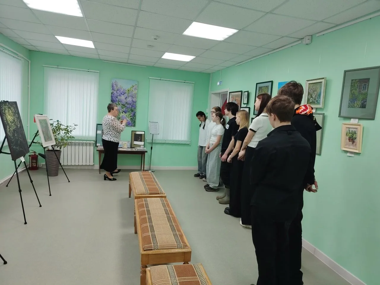 Учащиеся МКОУ Никольская СОШ посетили Межевской краеведческий музее Межевского района. ...