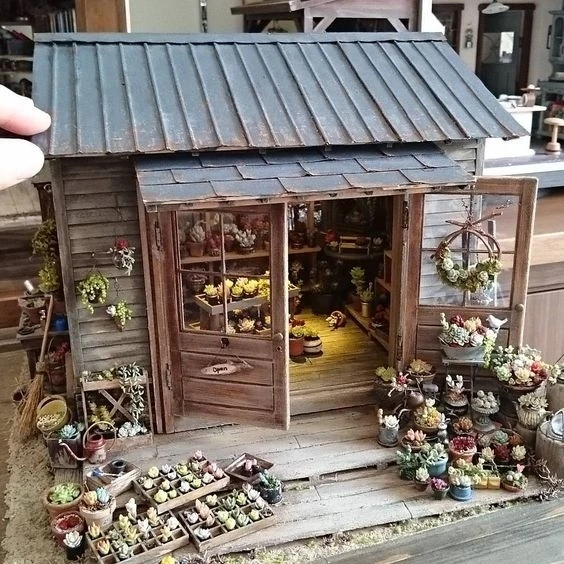 Атмосферные кукольные домики