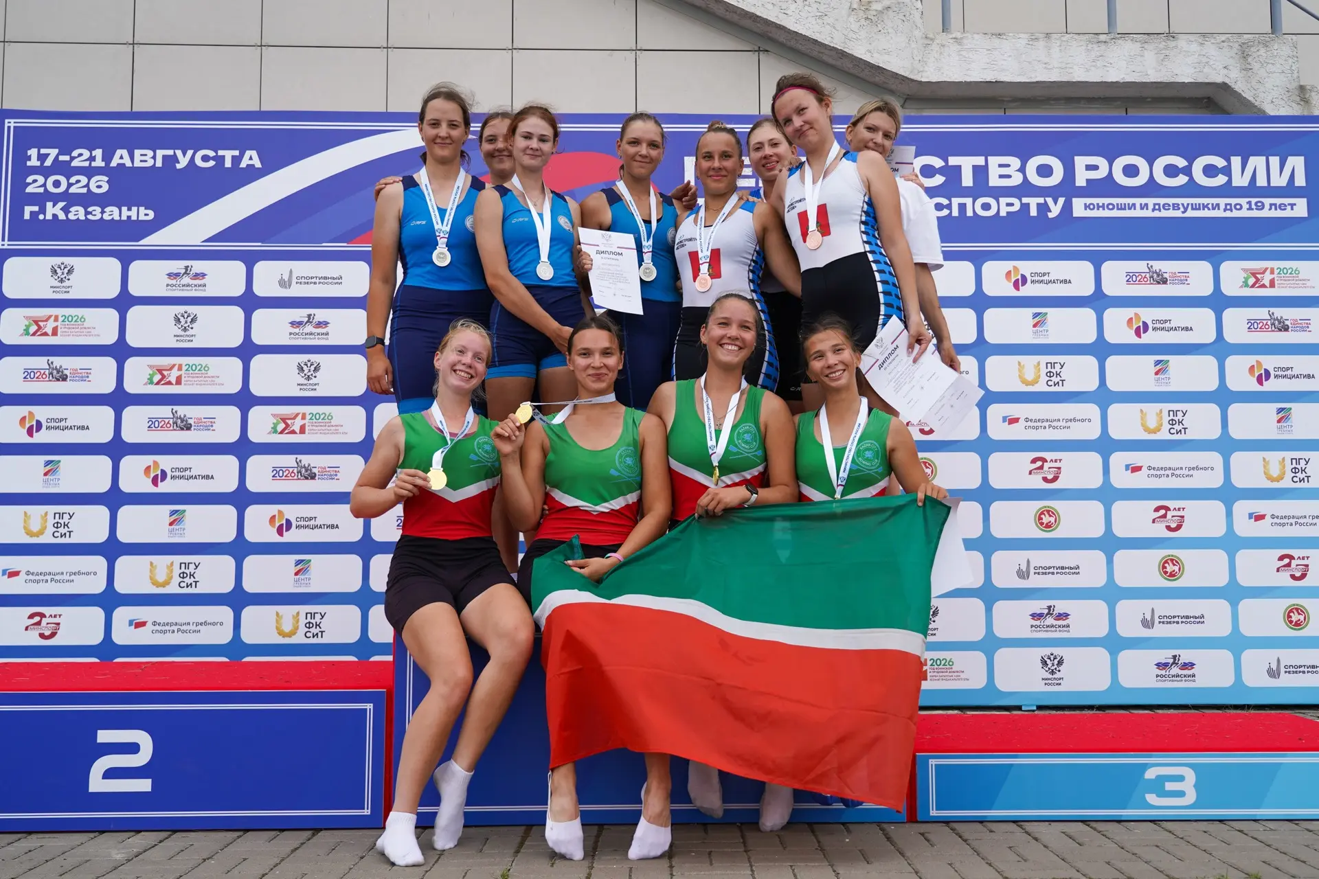 🚣‍♀️😍 Отличные результаты татарстанцев на первенстве России по академической гребле в...